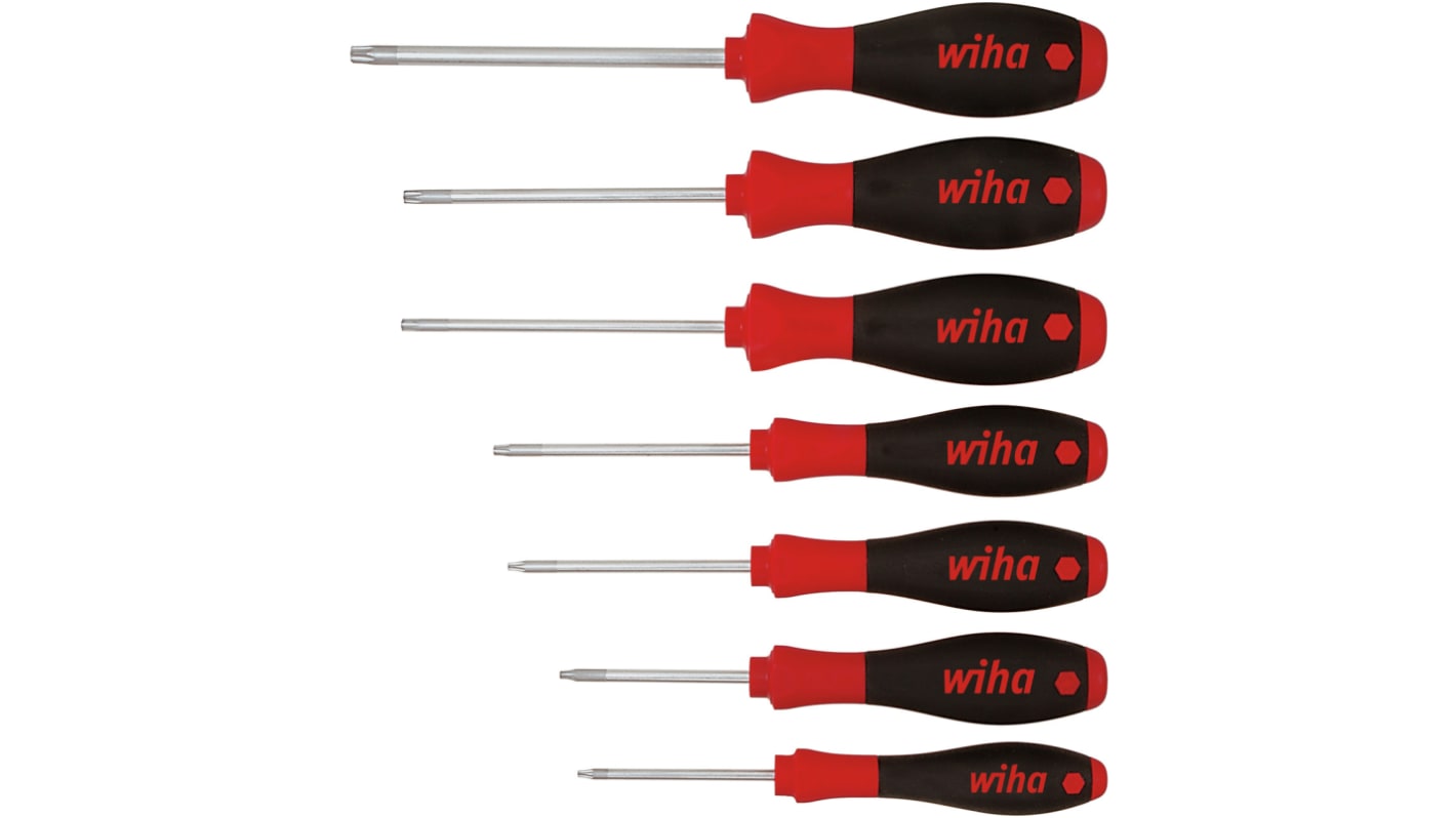 01299 Wiha Torx Screwdriver Set, 7Piece RS