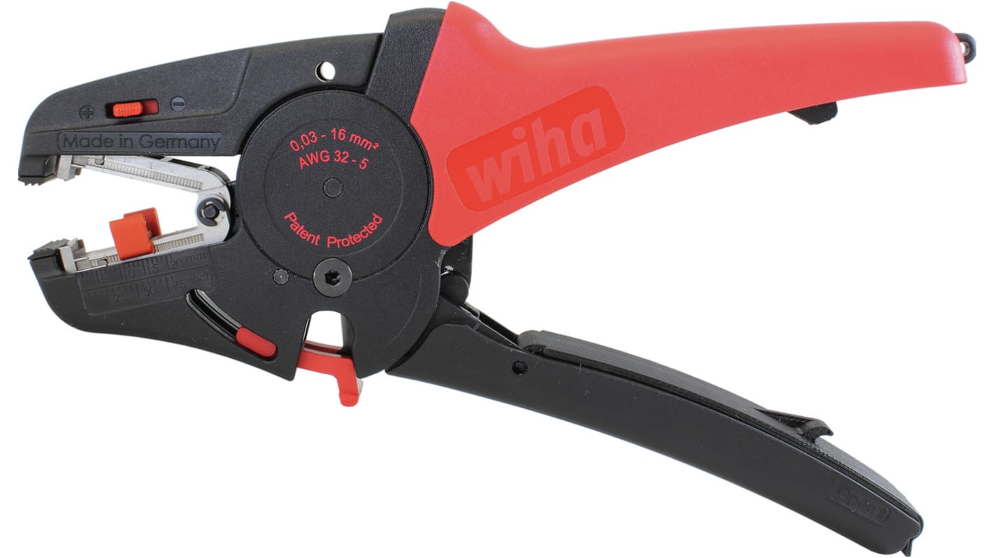 Wiha Stripping Pliers, 200 mm Overall