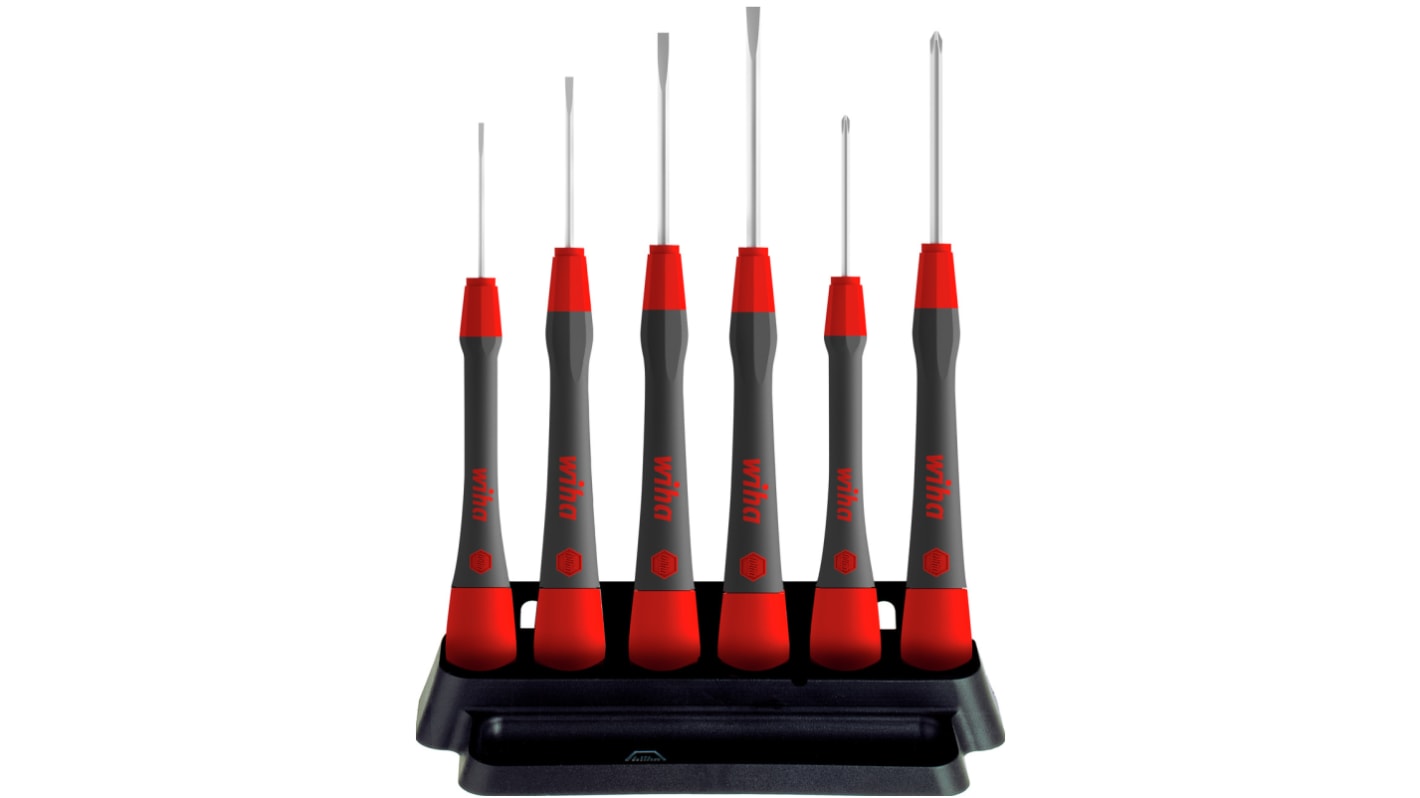 Wiha Phillips; Slotted Precision Screwdriver Set, 7-Piece