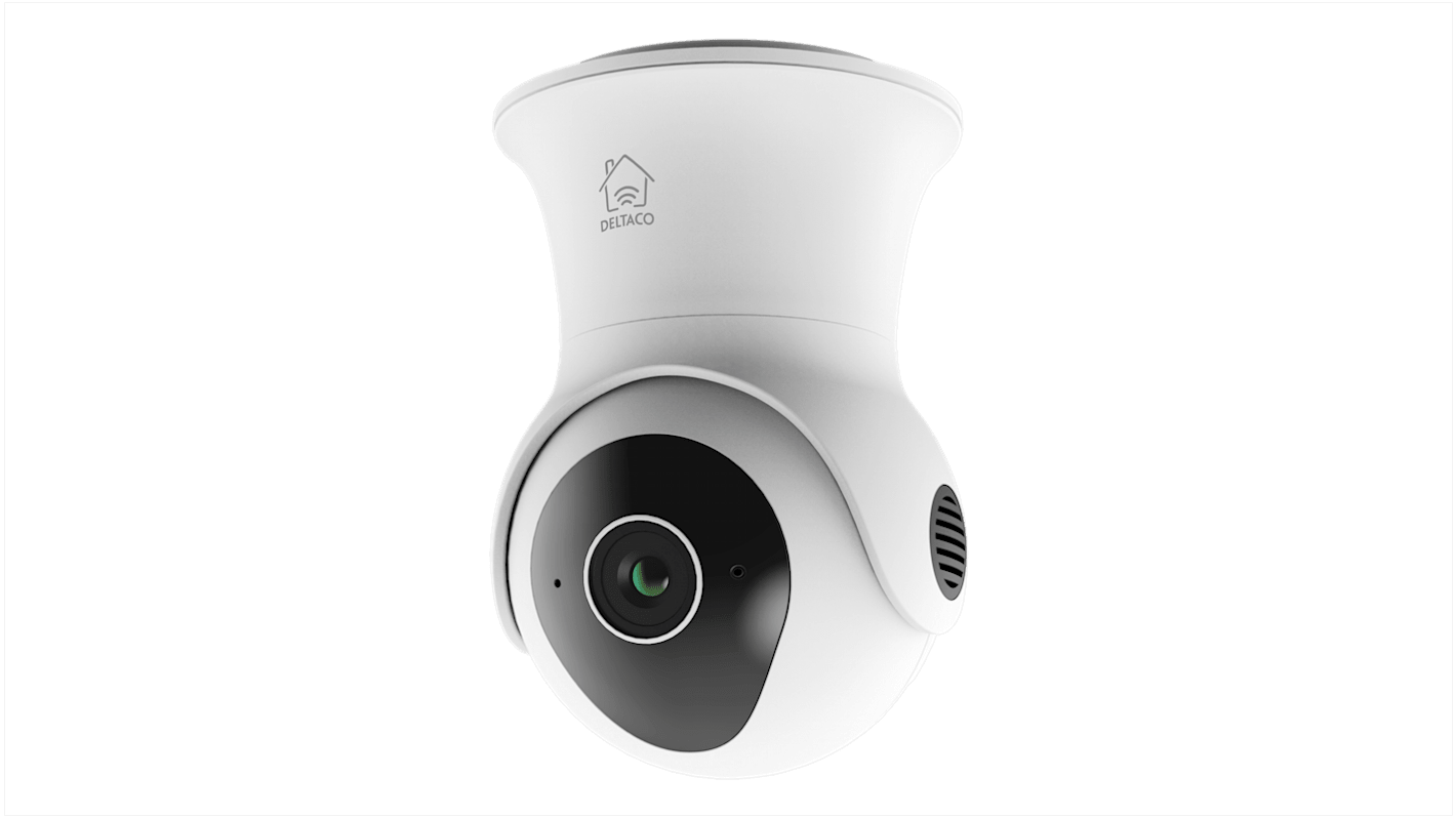 Videocamera CCTV wireless per uso Esterno Deltaco, IR LED, Rete