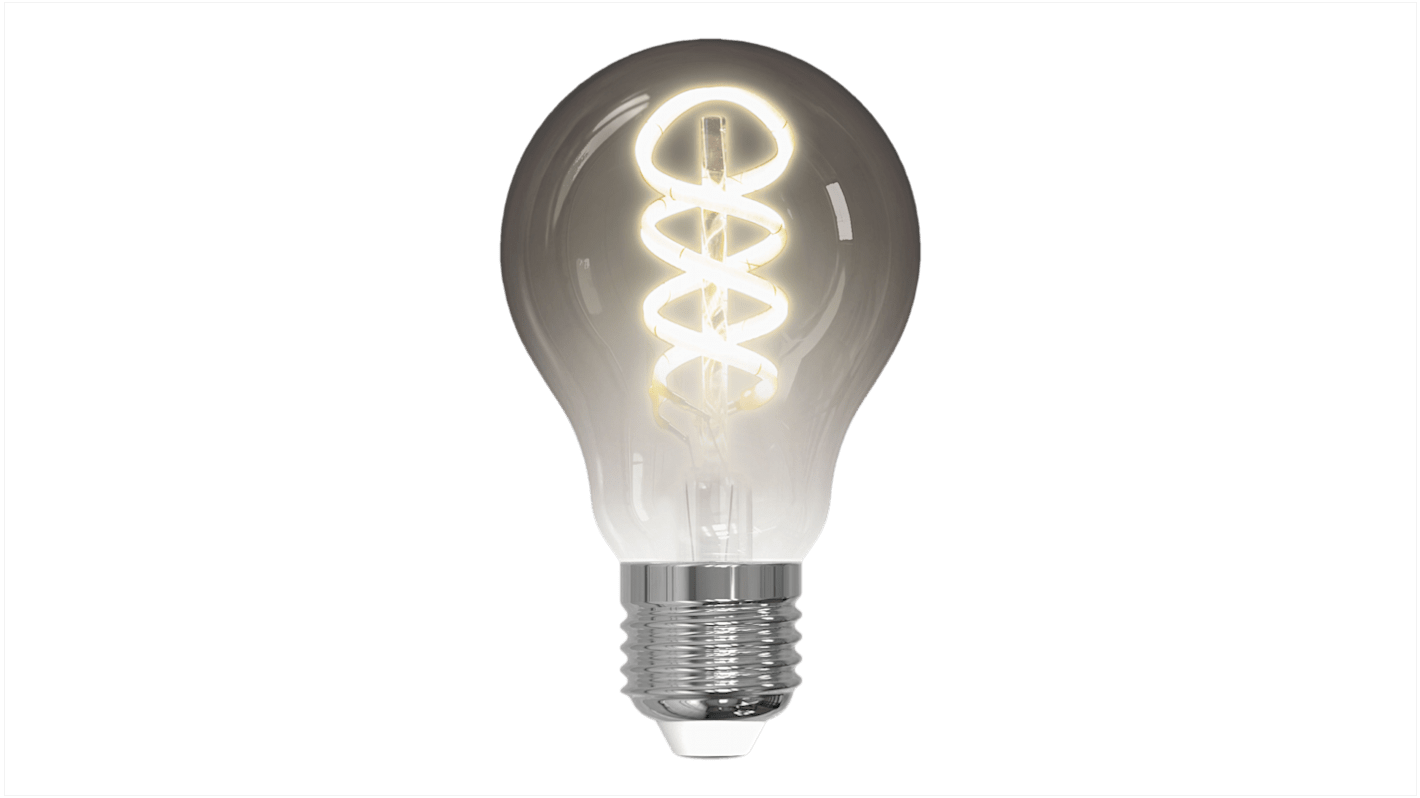 Deltaco Smart Glühbirne Smart Filament LED 5,5 W mit E14 Sockel 1800 → 6500K, Weiß, dimmbar