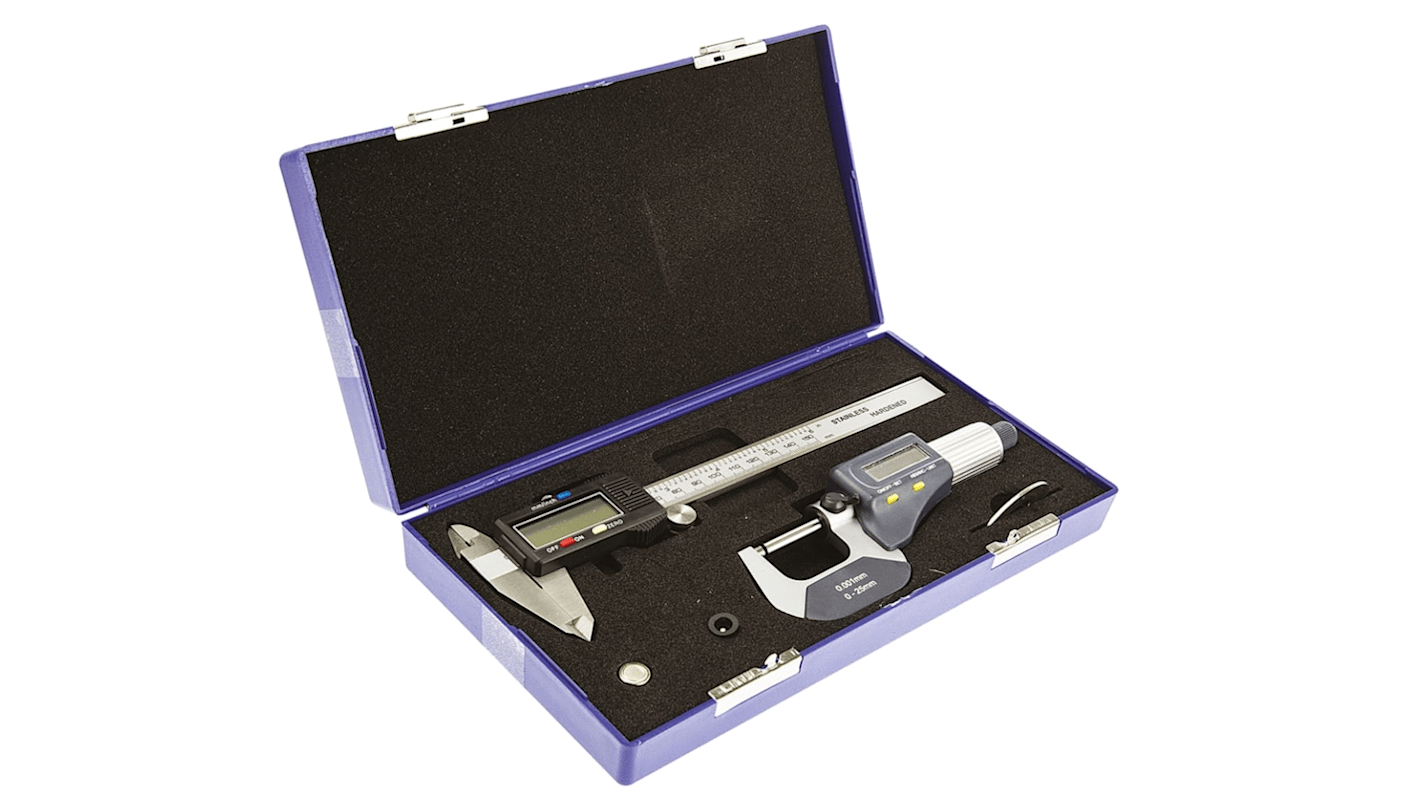 RS PRO Caliper and Micrometer Measuring Set RS