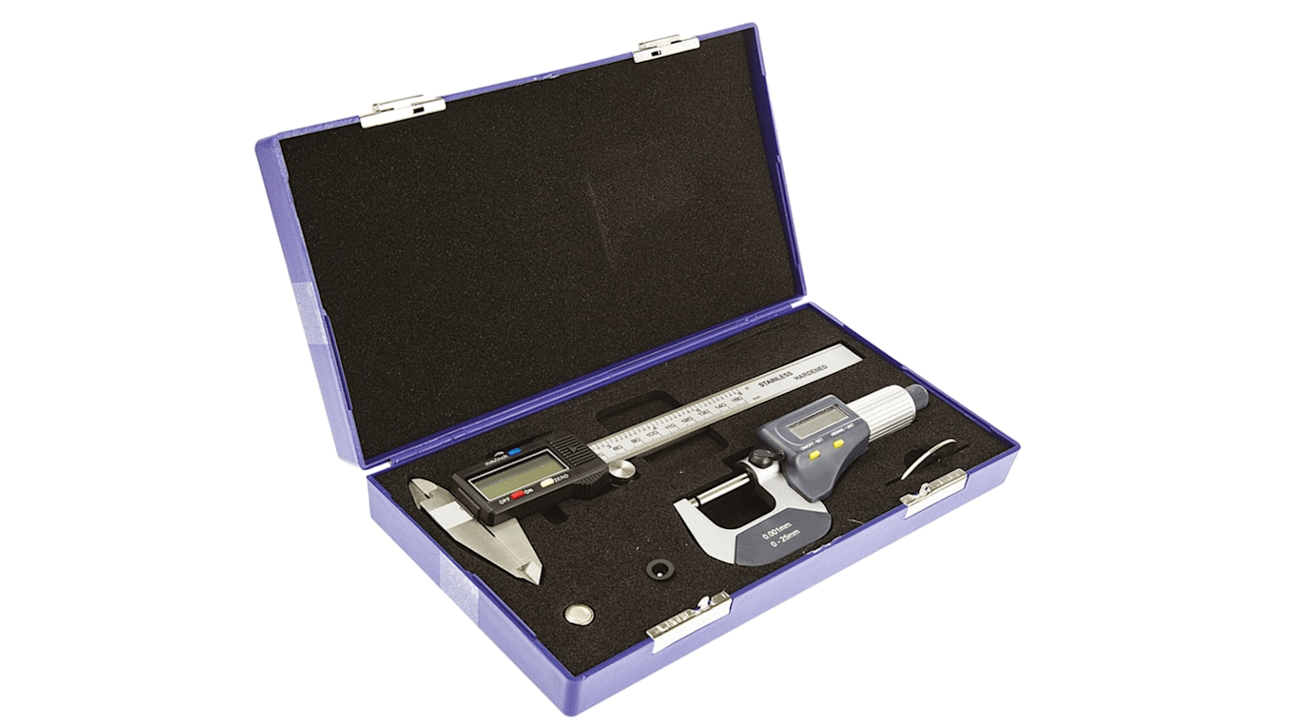 RS electronic caliper & micrometer set