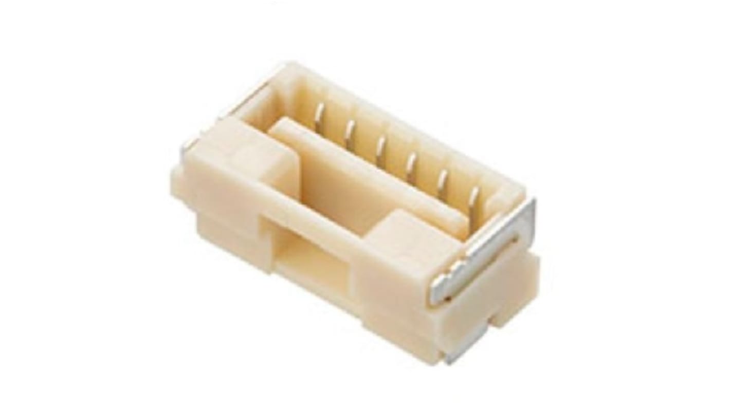 Conector hembra para PCB Molex, de 3 vías en 1 fila, paso 1.25mm, Montaje Superficial