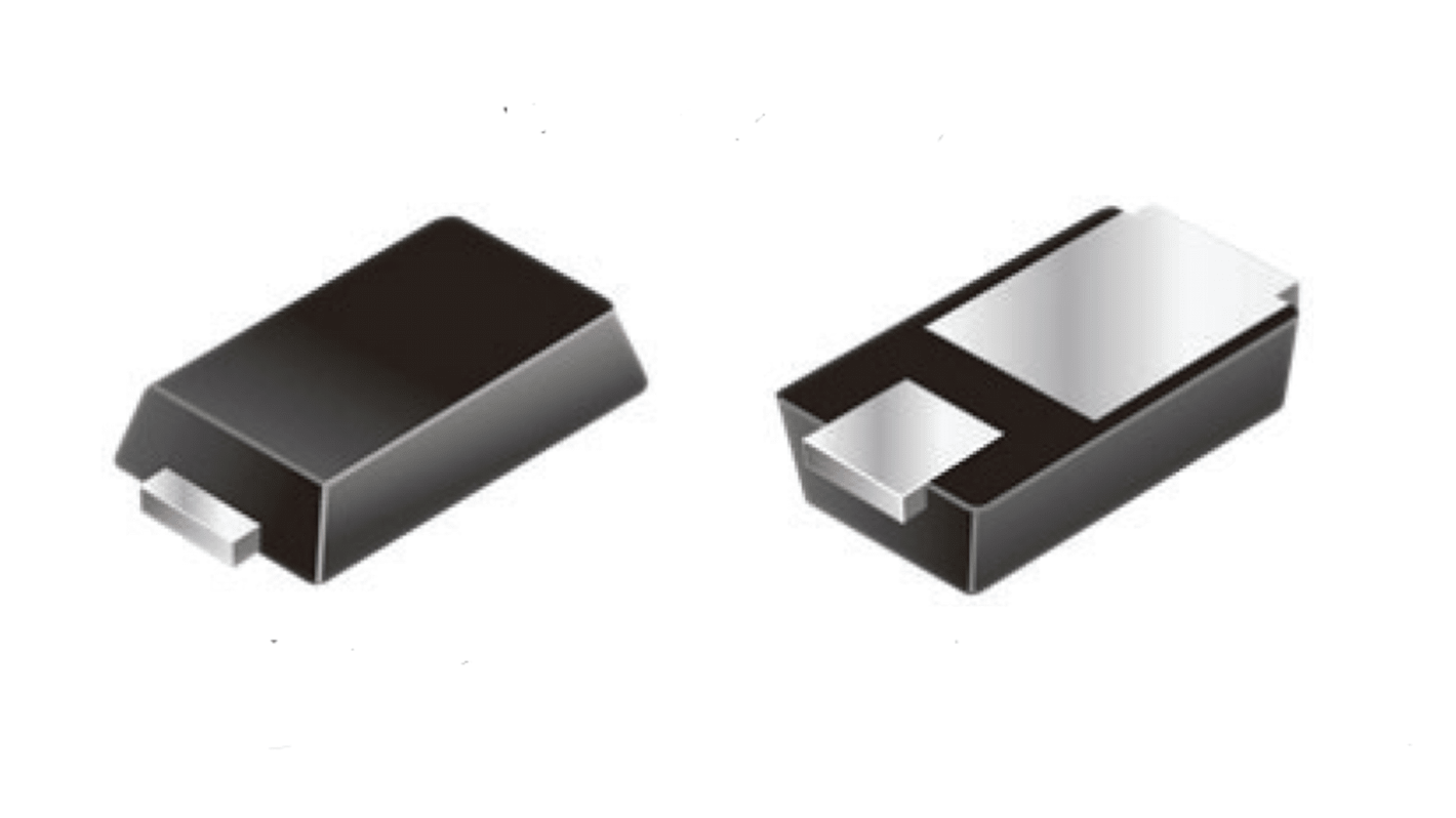 Rectificador y diodo Schottky, VS-1EQH02HM3/H, 1A, 200V, MicroSMP, Diodo epitaxial de recuperación rápida