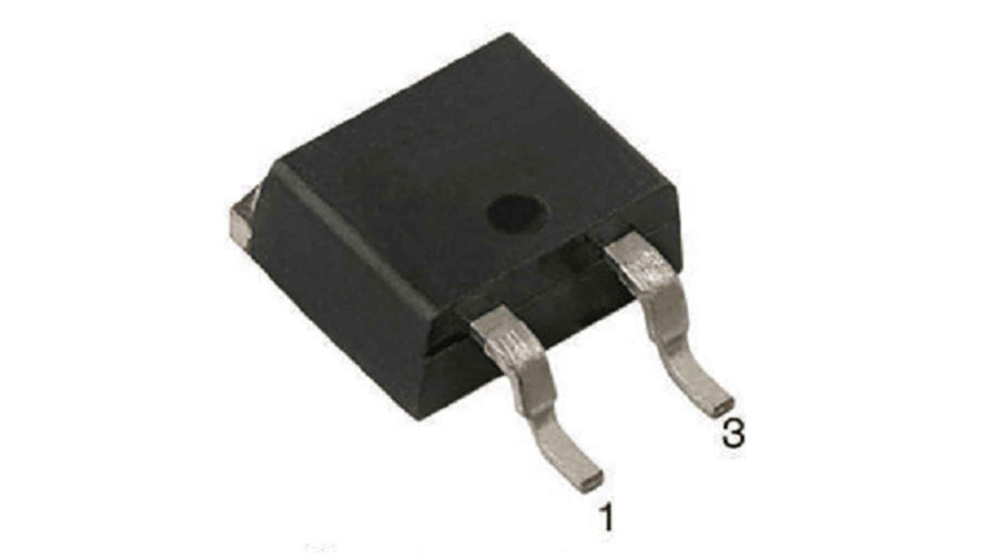 Rectificador y diodo Schottky, VS-E5TX1512S2LHM3, 15A, 1200V, D2PAK, Diodo epitaxial de recuperación rápida