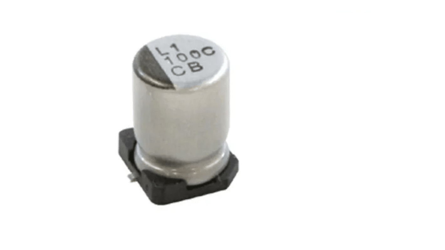 Nichicon 150μF Aluminium Electrolytic Capacitor 50V dc, Surface Mount - UCD1H151MNL1GS