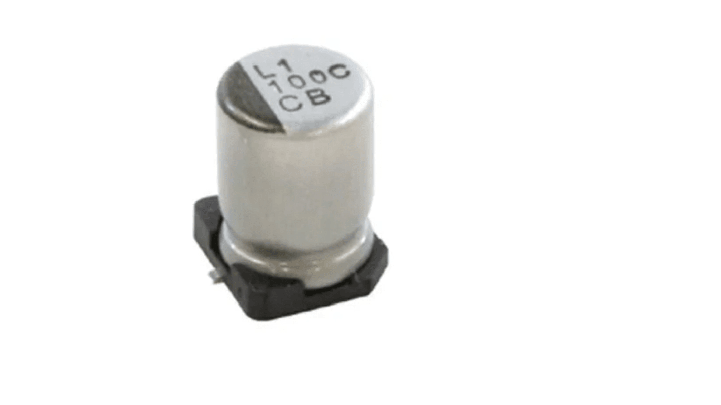 Nichicon 470μF Aluminium Electrolytic Capacitor 63V dc, Surface Mount - UCD1J471MNQ1MS