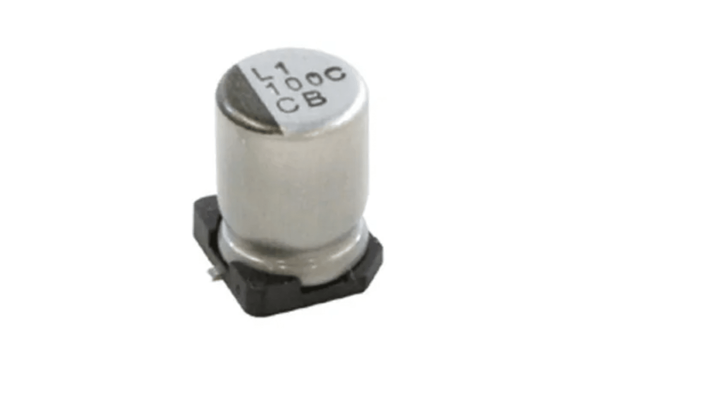 Nichicon 1000μF Aluminium Electrolytic Capacitor 35V dc, Surface Mount - UCD1V102MNQ1MS