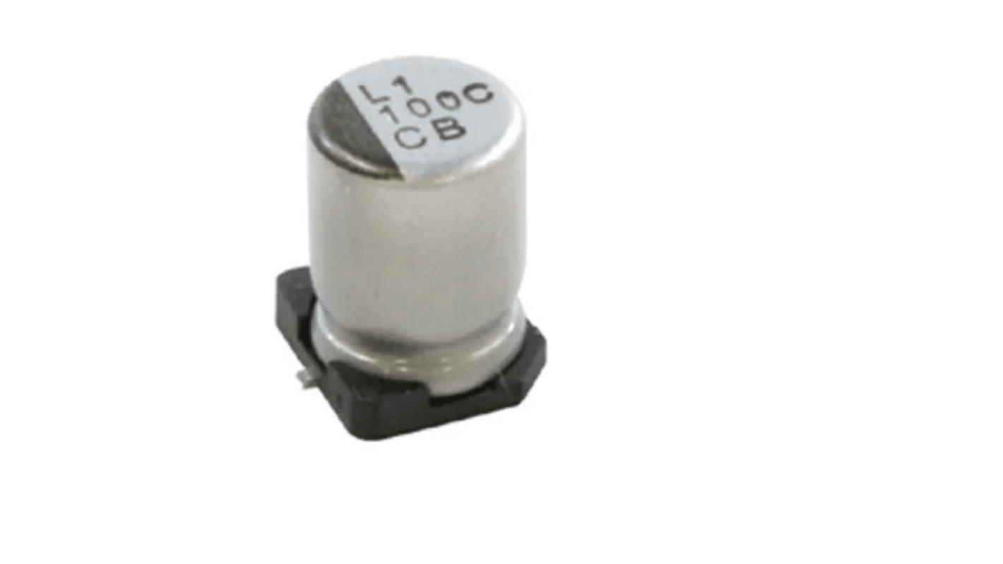 Condensador electrolítico Nichicon, 680μF, 35V dc, mont. SMD, 12.5 x 13.5mm