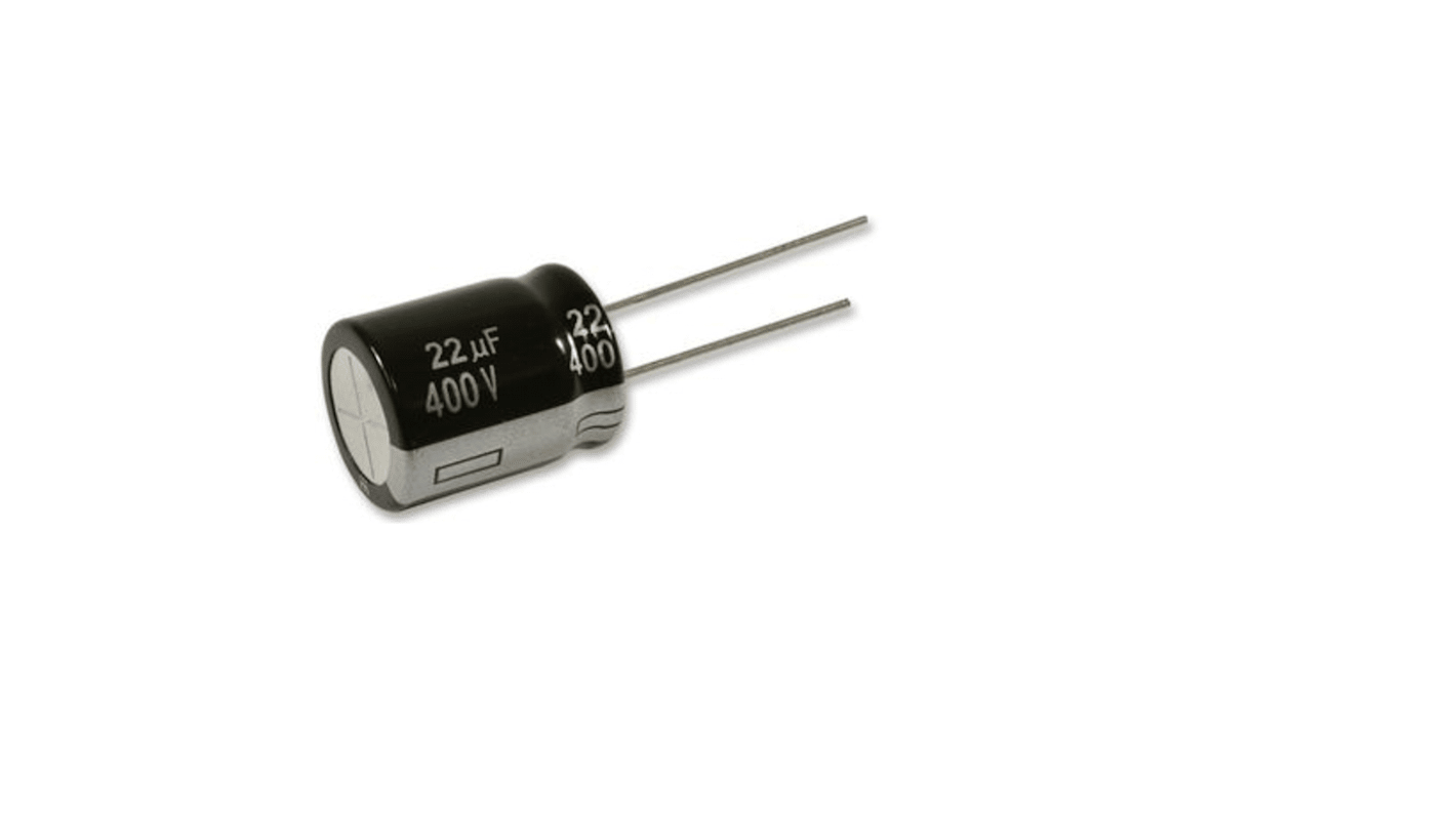 Nichicon 100μF Aluminium Electrolytic Capacitor 160V dc, Radial, Through Hole - UCS2C101MHD1TO