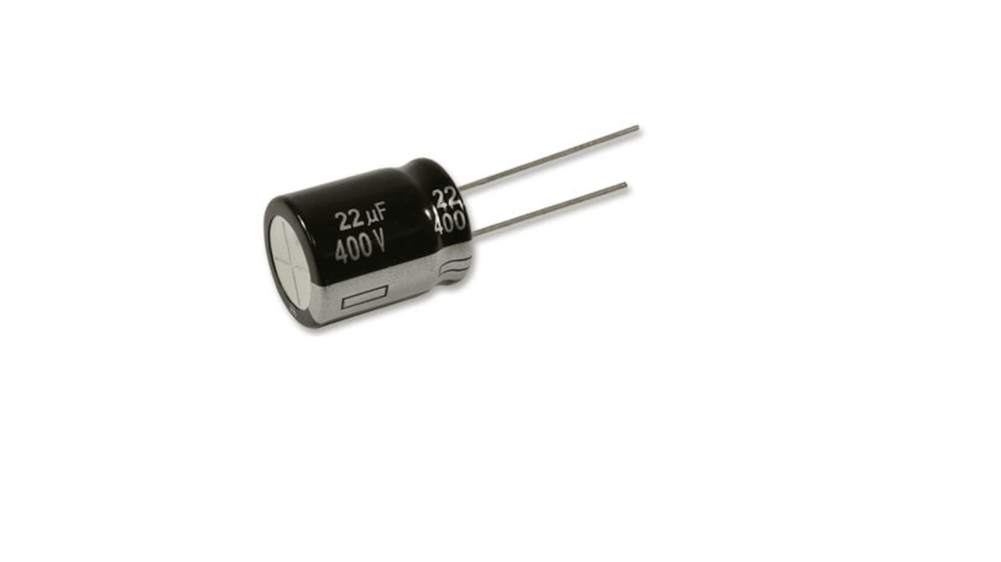 Nichicon UCS, THT Aluminium-Elektrolyt Kondensator 22μF / 450V dc, Ø 16mm, bis 105°C