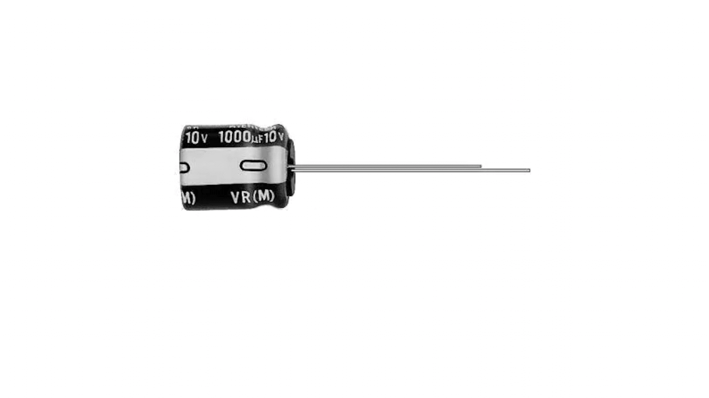 Nichicon 10000μF Aluminium Electrolytic Capacitor 50V dc, Through Hole - UVR1H103MRD