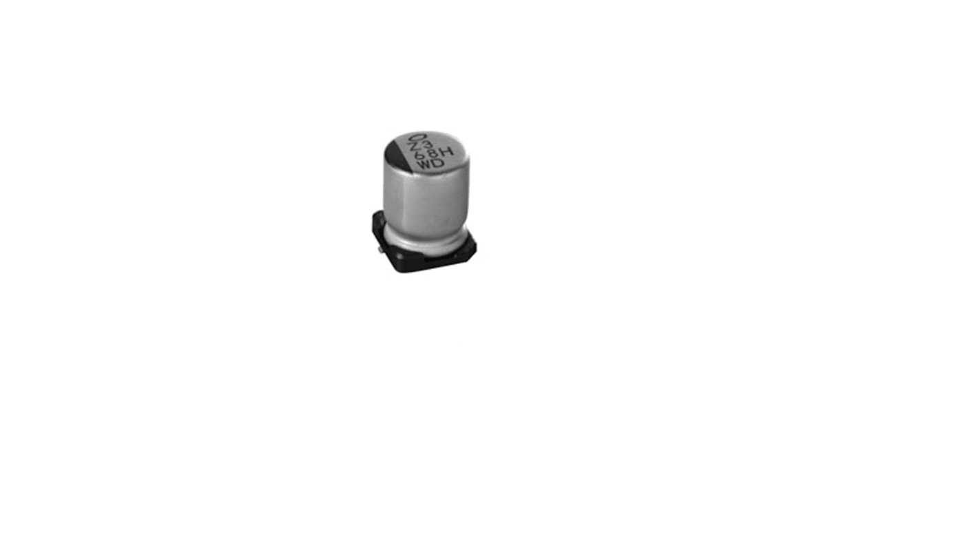 Nichicon, SMD Aluminium-Elektrolyt Kondensator 4.7μF / 35V dc
