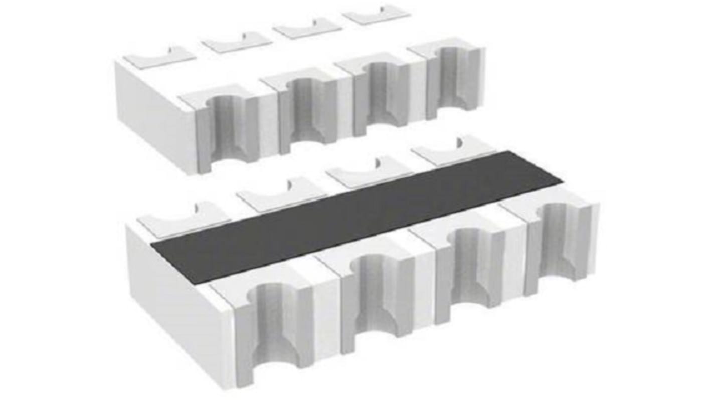 Réseau de résistance Bourns 100kΩ, 4 résistances, 0.25W, boîtier 1206 (3216M) Concave