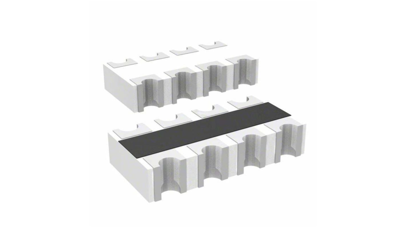 Matriz de resistencias Bourns, 100Ω, 4 resistencias, 0.25W, 1206 (3216M), Cóncavo