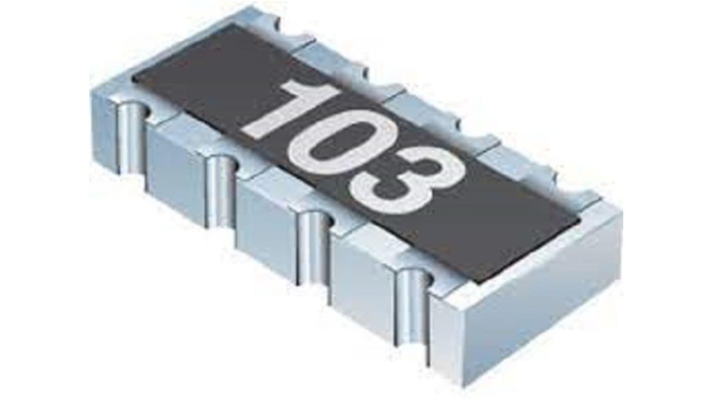 Array di resistenze Bourns 10Ω, 4 resistori, 0.25W, 1206 (3216M)