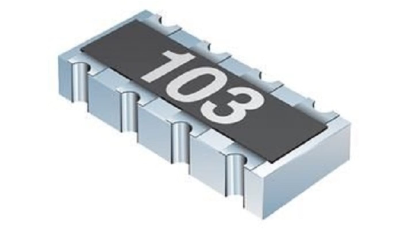 CAY16A49R9F4LF Bourns 49.9Ω Resistor Array, 4 Resistors, 0.25W total