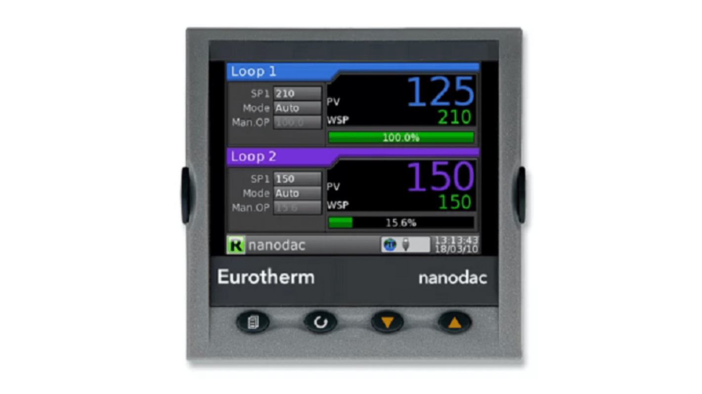 Eurotherm 4 Input Channels, 3 Output Channels, Graphical Graphic Recorder Measures Current, Millivolt, Resistance,