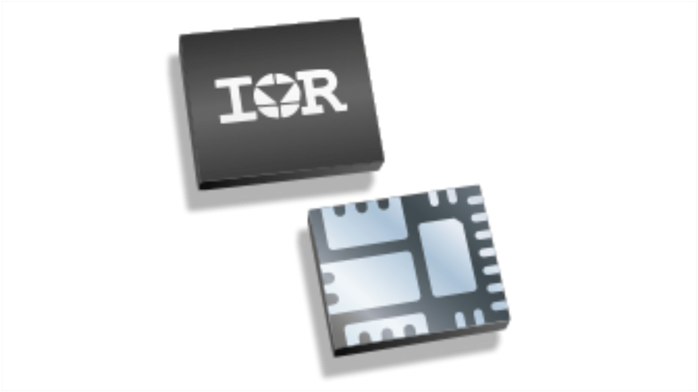 Infineon D osztály IR4301MTRPBF Class-D hangerősítő IC 2 csatornás monó 130W, 44-tüskés PQFN
