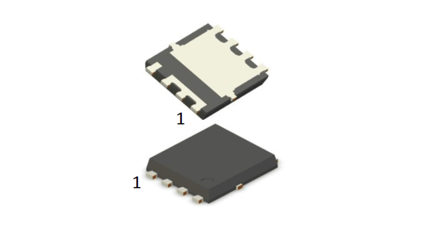 Transistor MOSFET Infineon, canale N, 60 A, SuperSO8 5 x 6, Montaggio superficiale