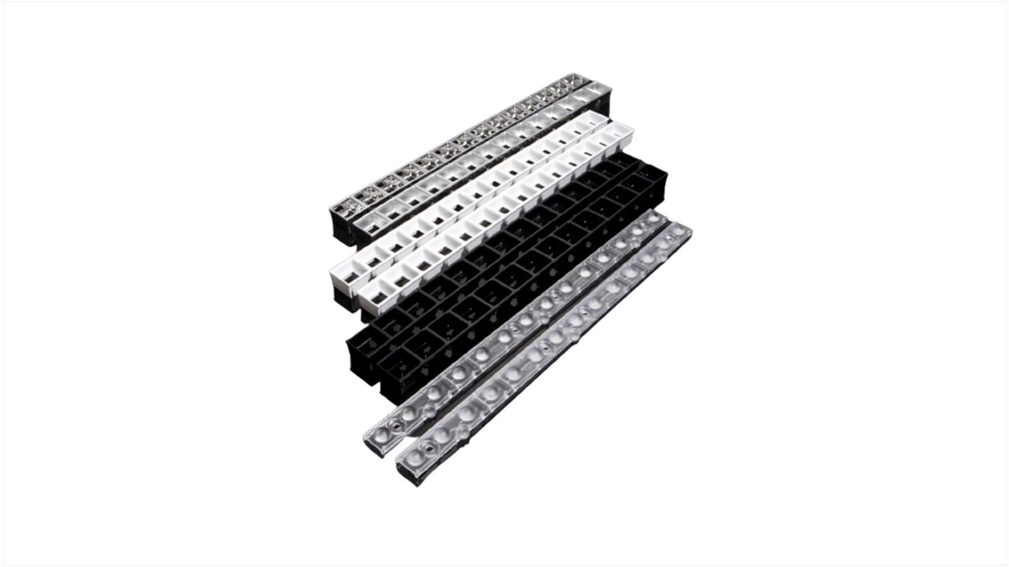 Lentille pour LED, Ledil, 14 voies Clair Méthacrylate de polyméthyle (PMMA) Linéaire, DAISY-MINI