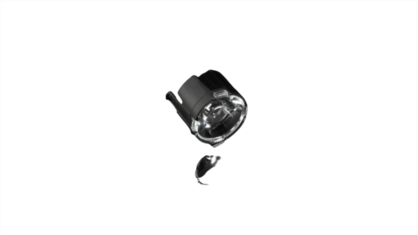 Lente LED Ledil, Punto Transparente Polimetilmetacrilato (PMMA) Redonda, Serie LISA3