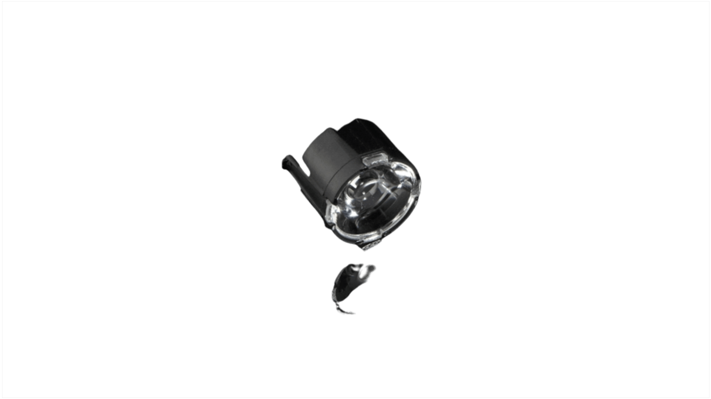 Lente per LED Ledil FP18198_LISA3-RS-CLIP16, emissione Spot Trasparente Polimetilmetacrilato (PMMA) Rotonda, serie LISA3