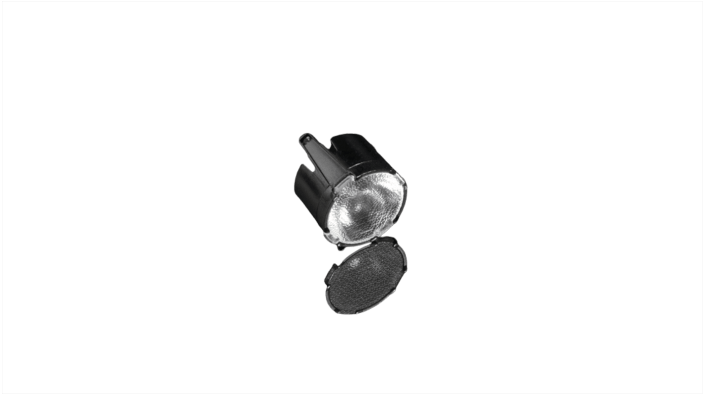 Lente per LED Ledil FP18202_LISA3-W-CLIP16, emissione Ad angolo ampio Trasparente Polimetilmetacrilato (PMMA) Rotonda,