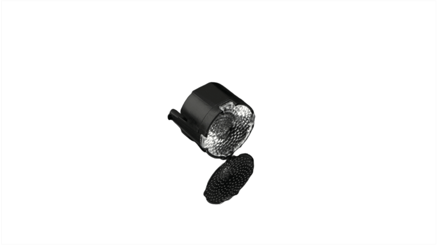 Lente LED Ledil, Ángulo Ancho Transparente Polimetilmetacrilato (PMMA) Redonda, Serie LISA3