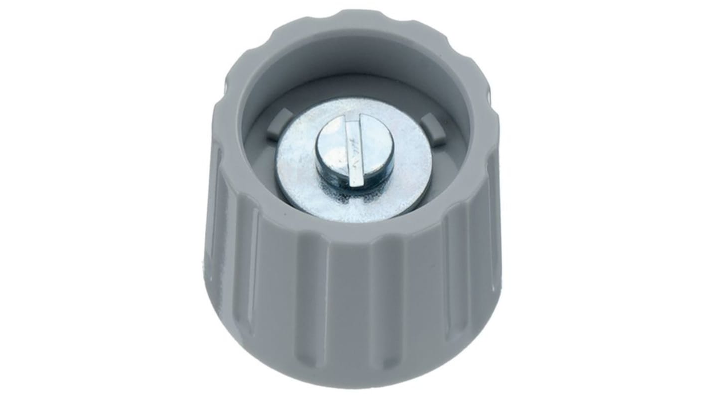 Bouton de potentiomètre Elma, Axe de 6mm, Diamètre de 21mm