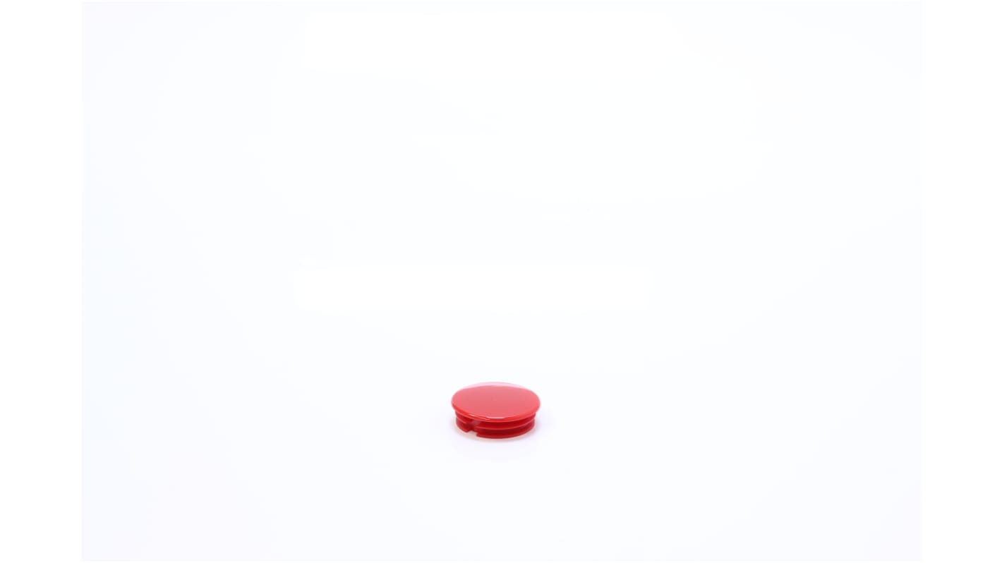 Elma 21mm Red Potentiometer Knob, 040-4035