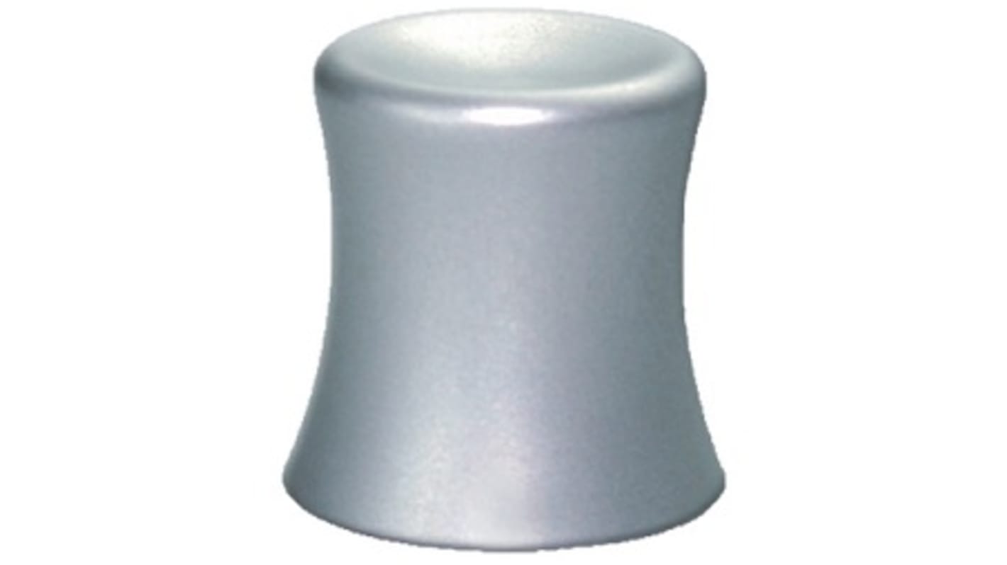 Elma 18mm Silver Potentiometer Knob for 6mm Shaft D Shaped, K1-SH-S60