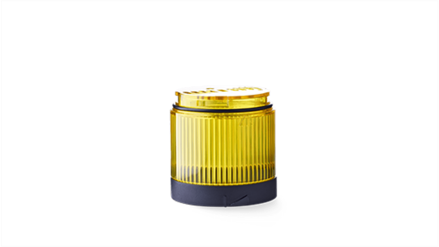 AUER Signal PC7DR Series Yellow Rotating Effect Beacon Module for Use with Modul-Perfect 70 LED Signal Towers, 24 V