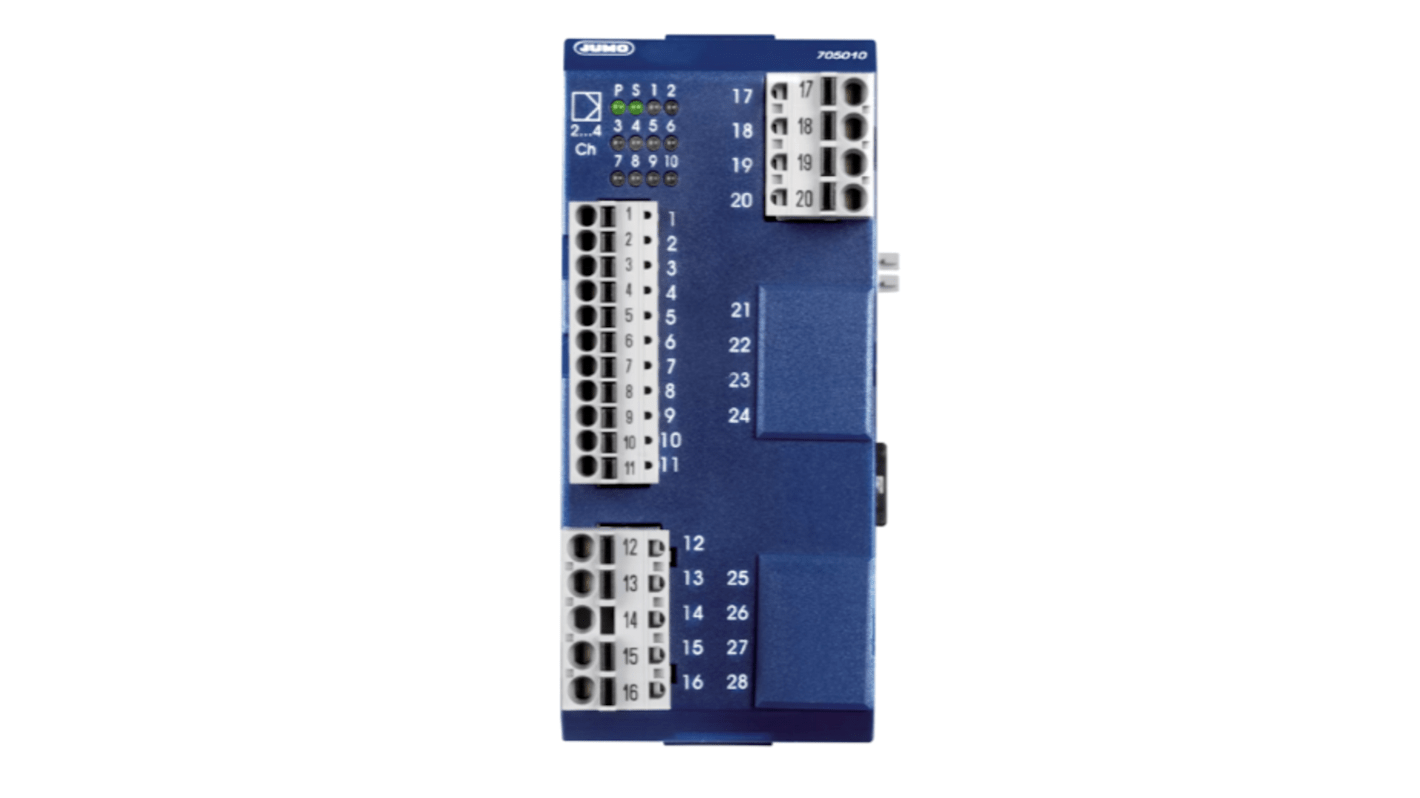 Jumo Overvågningsmodul, til brug med Solid state-relæer 1,77 x 4,07 x 3,99 tommer Analog Digital