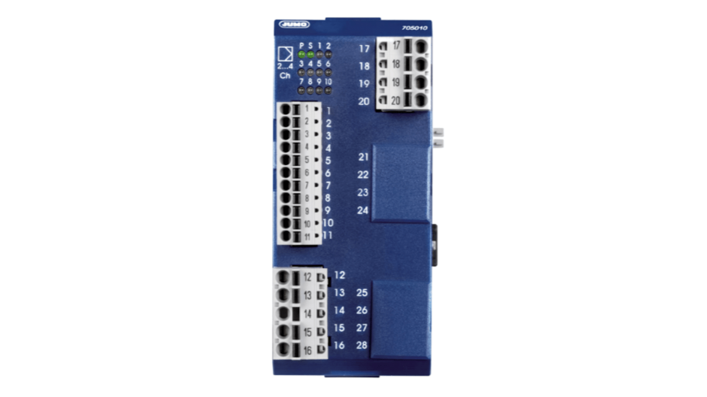 Monitorovací modul, pro použití s: Polovodičová relé, 1,8 x 4 x 4", typ vstupní: Analogový, výstup: Digitální Jumo,