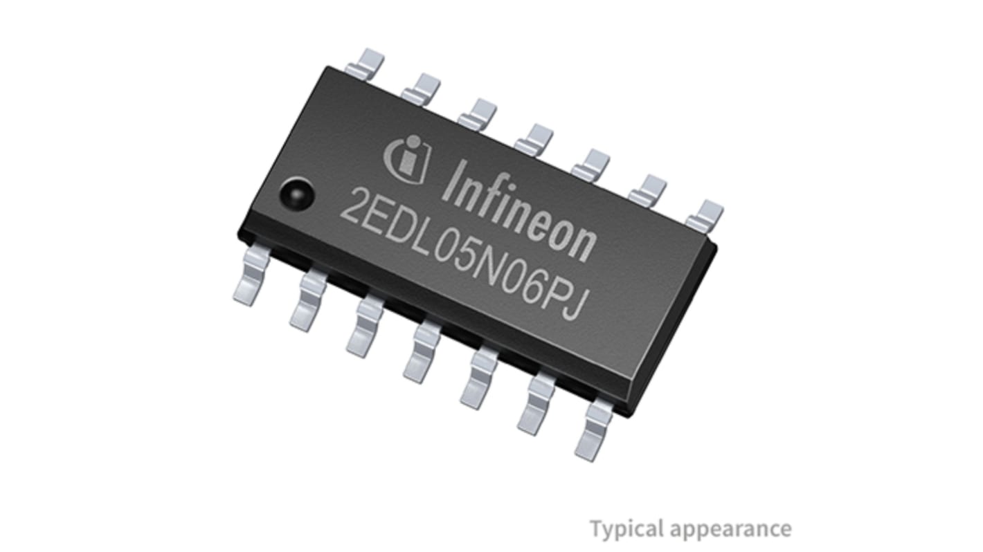 Infineon ゲートドライバモジュール 500 mA DSO-14 14-Pin