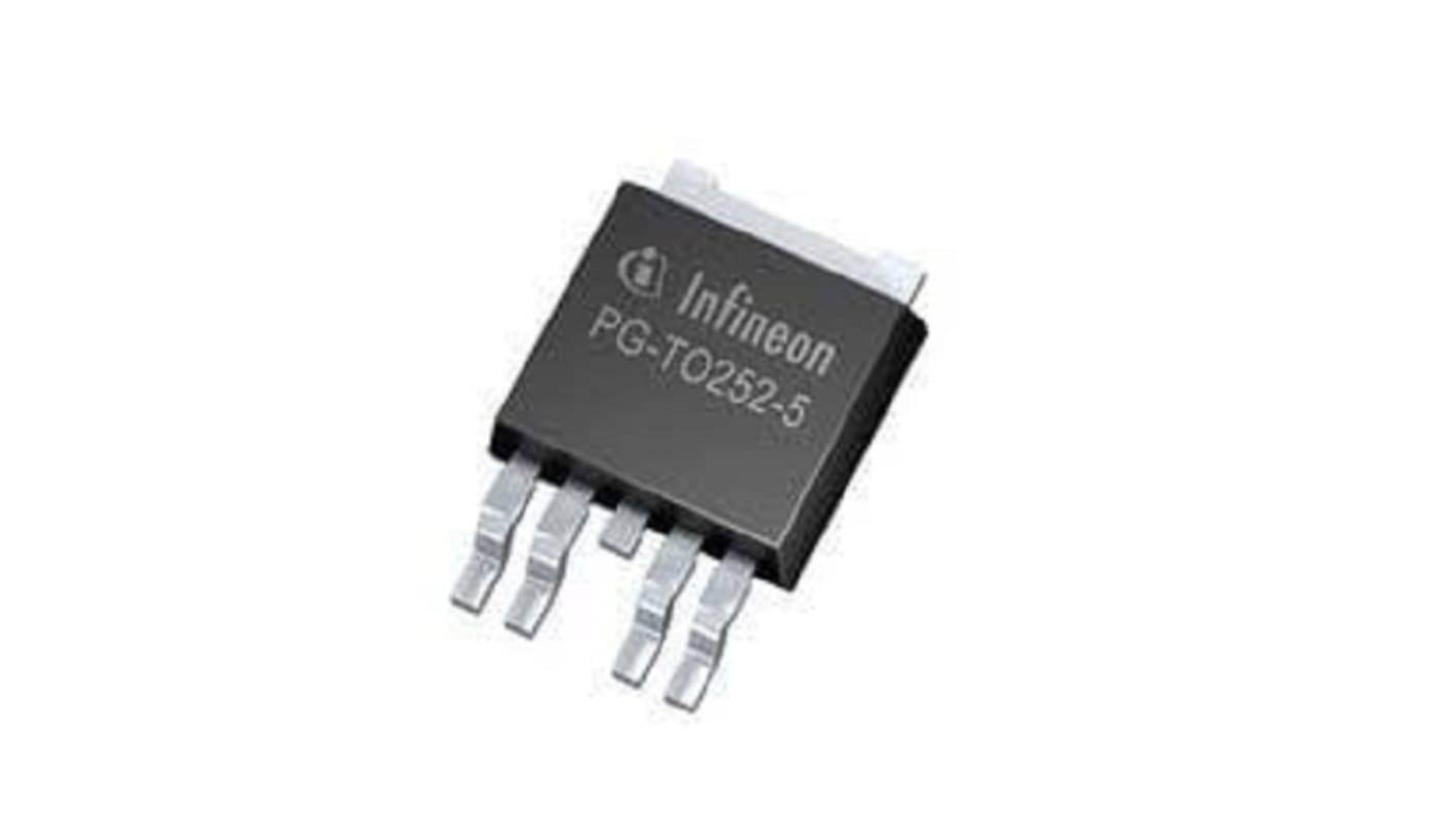 Switch di alimentazione CI Infineon High side, 1 canale, 38 V, 2.2mA, 12mΩ