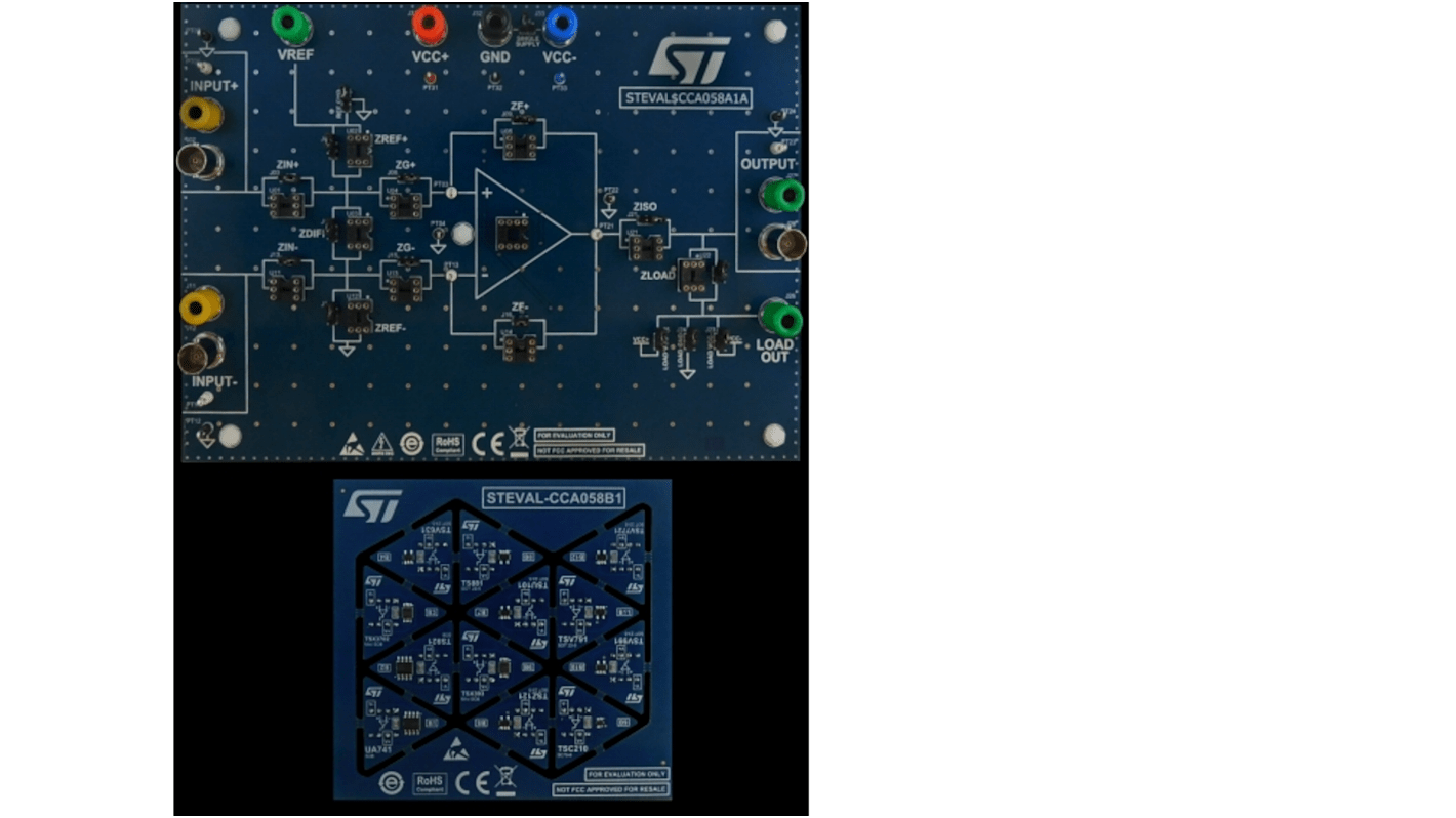 STマイクロ 開発キット Amplifier IC Development Tools TS921IDT