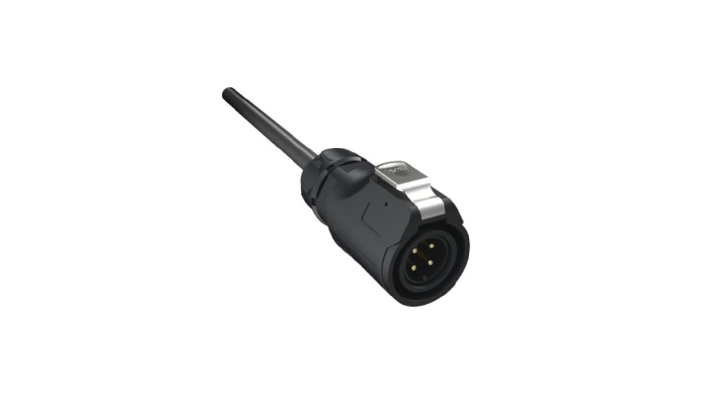 Amphenol Communications Solutions MRD Serien M16 til Utermineret Sensor/aktuatorkabel, 1m kabel