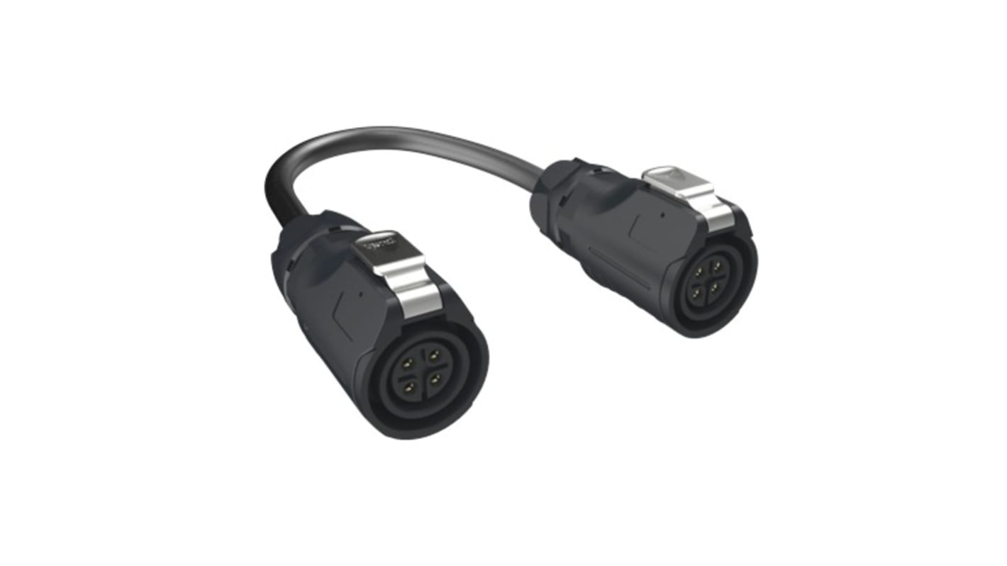 Amphenol MRD konfektioniertes Sensorkabel, Stecker gerade / M16 Stecker, Länge 3m