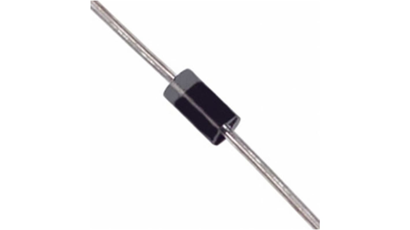 Diodo raddrizzatore e Schottky Diodes Inc, Su foro, 600V, DO-41, Impieghi generici