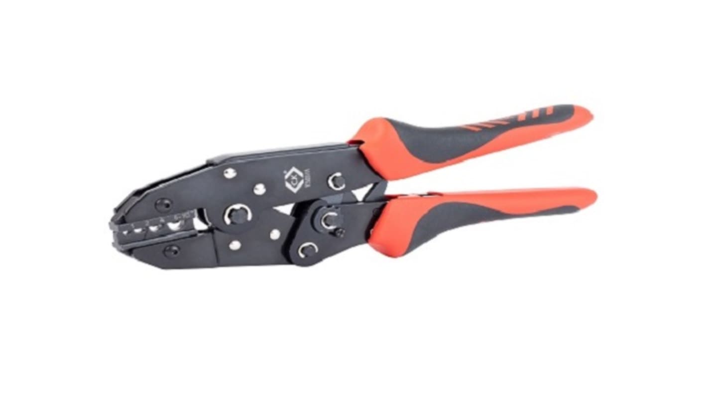 CK Ratchet Crimping Pliers Hand Crimpzange für Nicht isolierte Anschlussklemmen