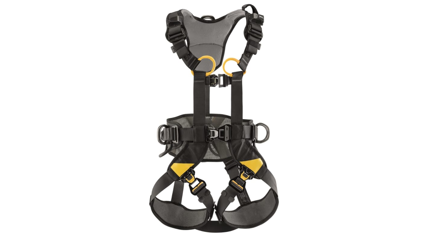 Petzl Faldsikringssele med seletilslutning Bag, Side