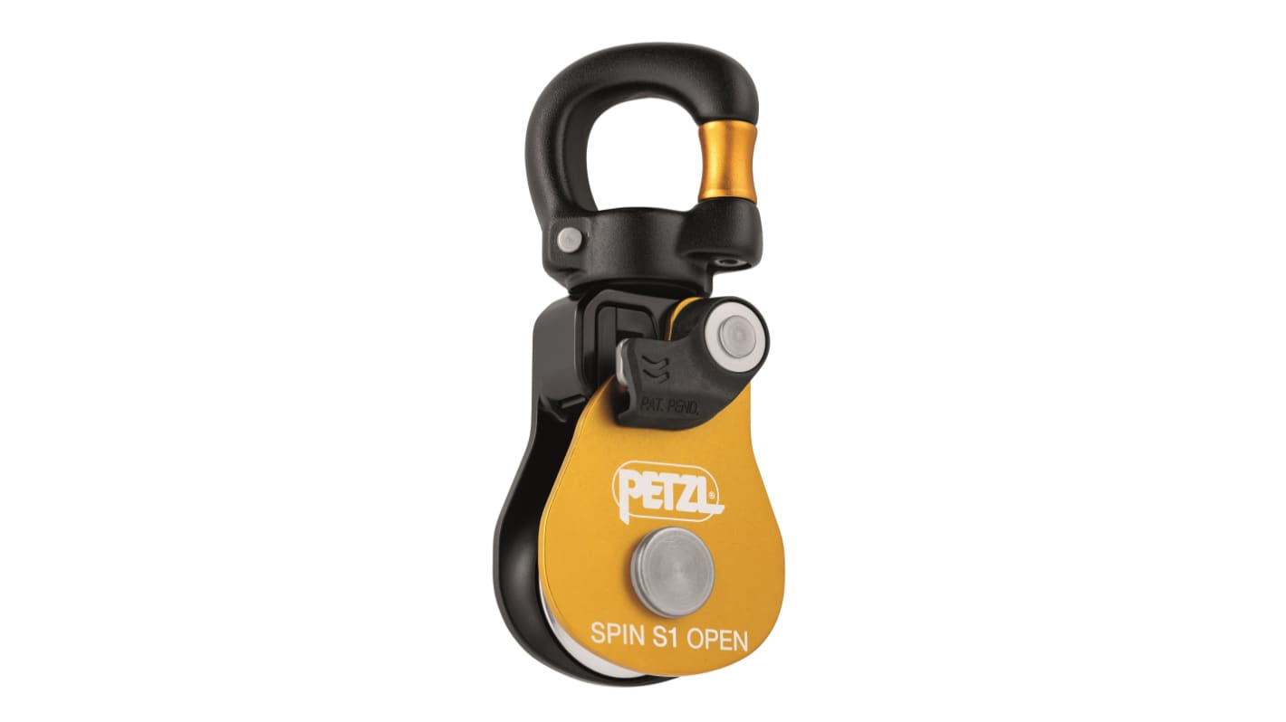 P002BA00 | Petzl Rope Pulley, 7mm min rope diameter, 11mm max rope ...
