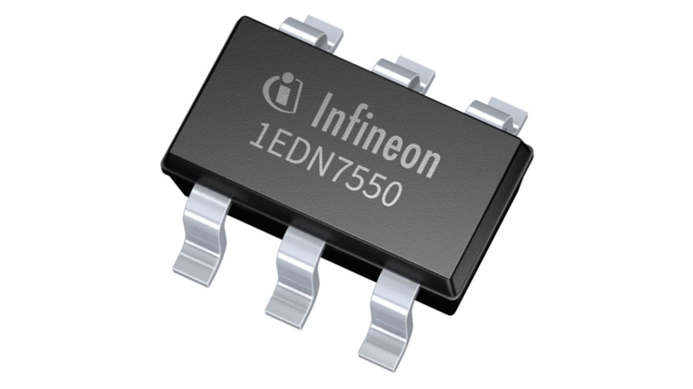 Infineon MOSFETゲートドライバ 8 A SOT23-6 4-Pin