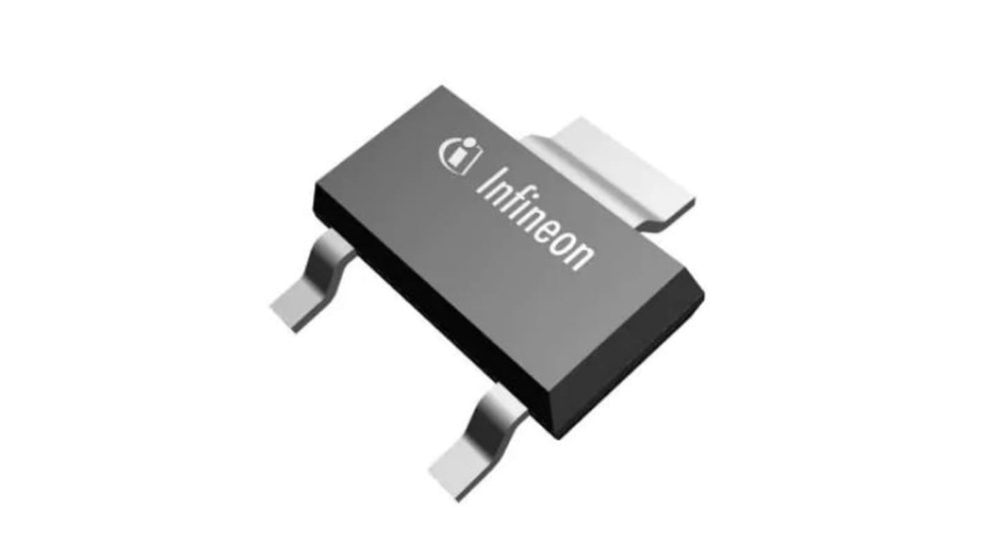 MOSFET Infineon canal N, SOT-223 6 A 600 V, 3 broches