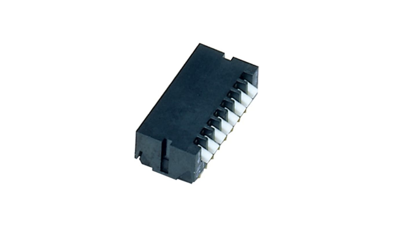 Piano Switch SMT SPST 100MA 6V 8 Pos Gul