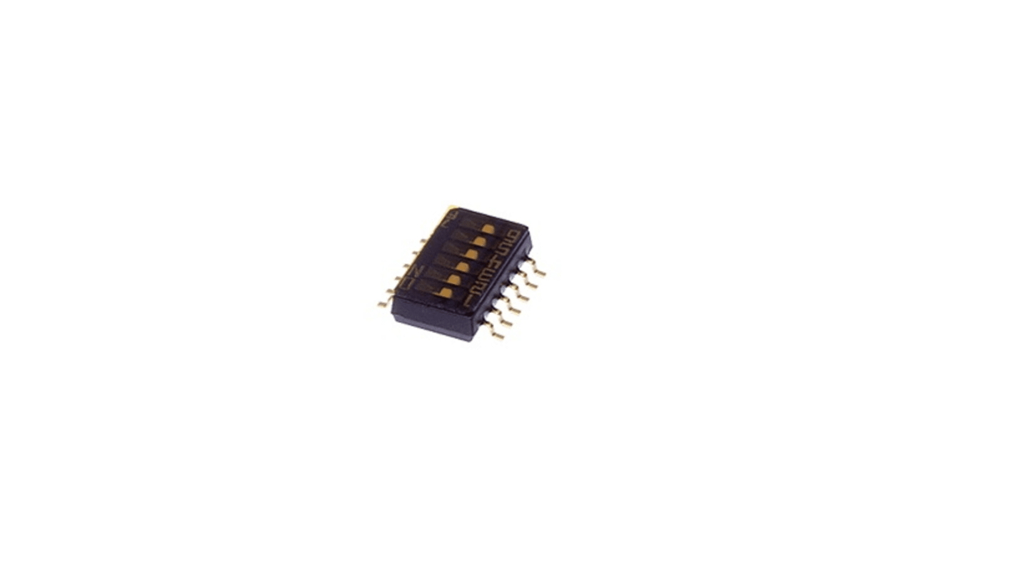 NIDEC COPAL ELECTRONICS GMBH Schiebeschalter, 6-polig SMD 100 mA