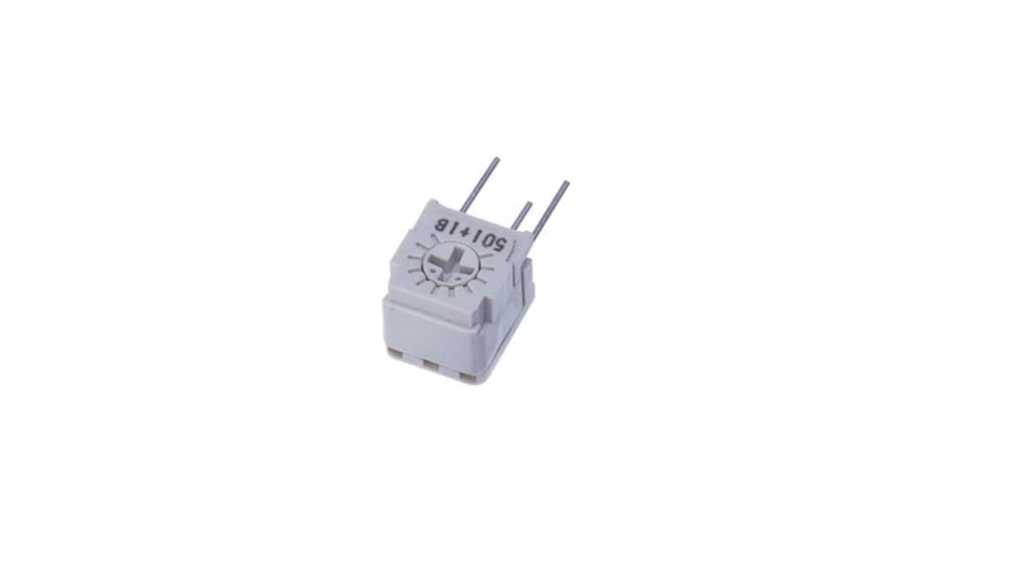 NIDEC COPAL ELECTRONICS GMBH 1-Gang THT Trimmer-Potentiometer, Seitliche Einstellung, 0.5W